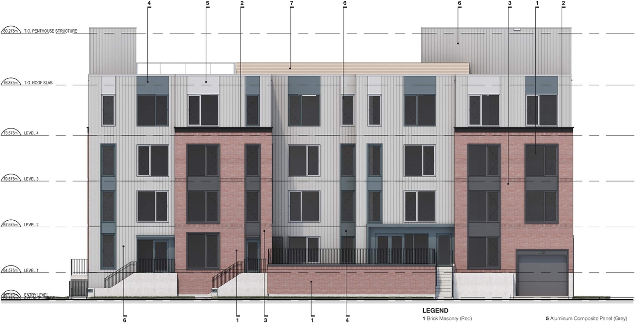 Rendering of building from page 18 of the file '2024-04-12 - Design Brief - D02-02-24-0007'