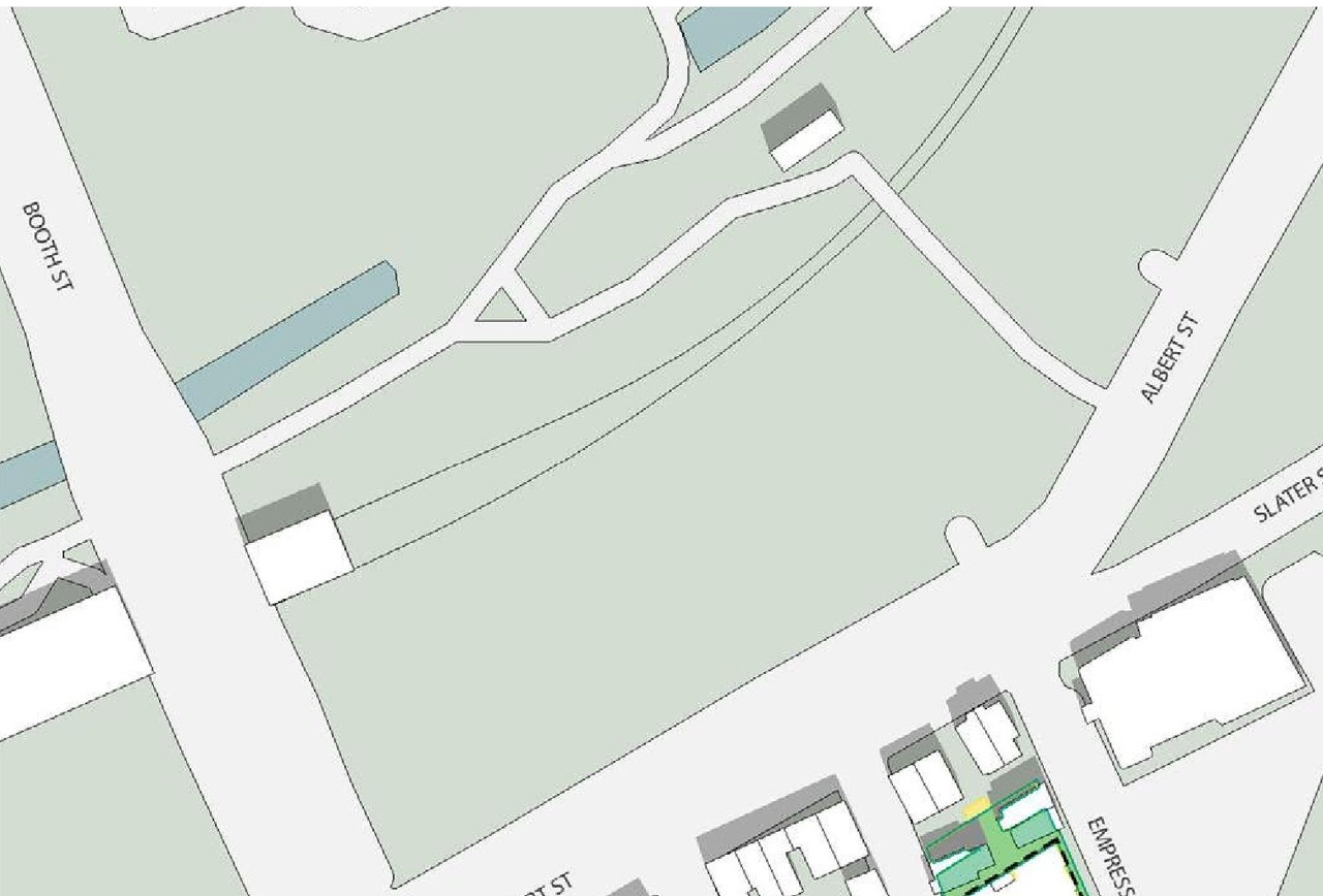 Construction site plan for project from page 23 of the file '2024-04-12 - Design Brief - D02-02-24-0007'