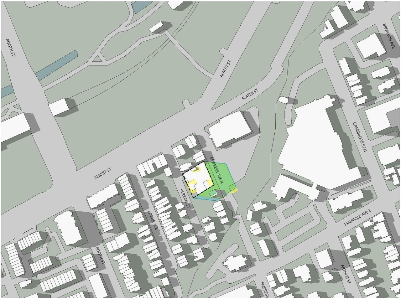 Construction site plan for project from page 29 of the file '2024-04-12 - Design Brief - D02-02-24-0007'