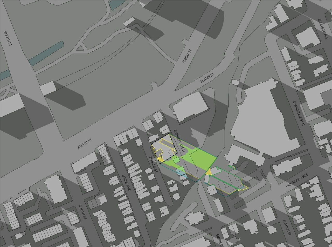 Construction site plan for project from page 30 of the file '2024-04-12 - Design Brief - D02-02-24-0007'