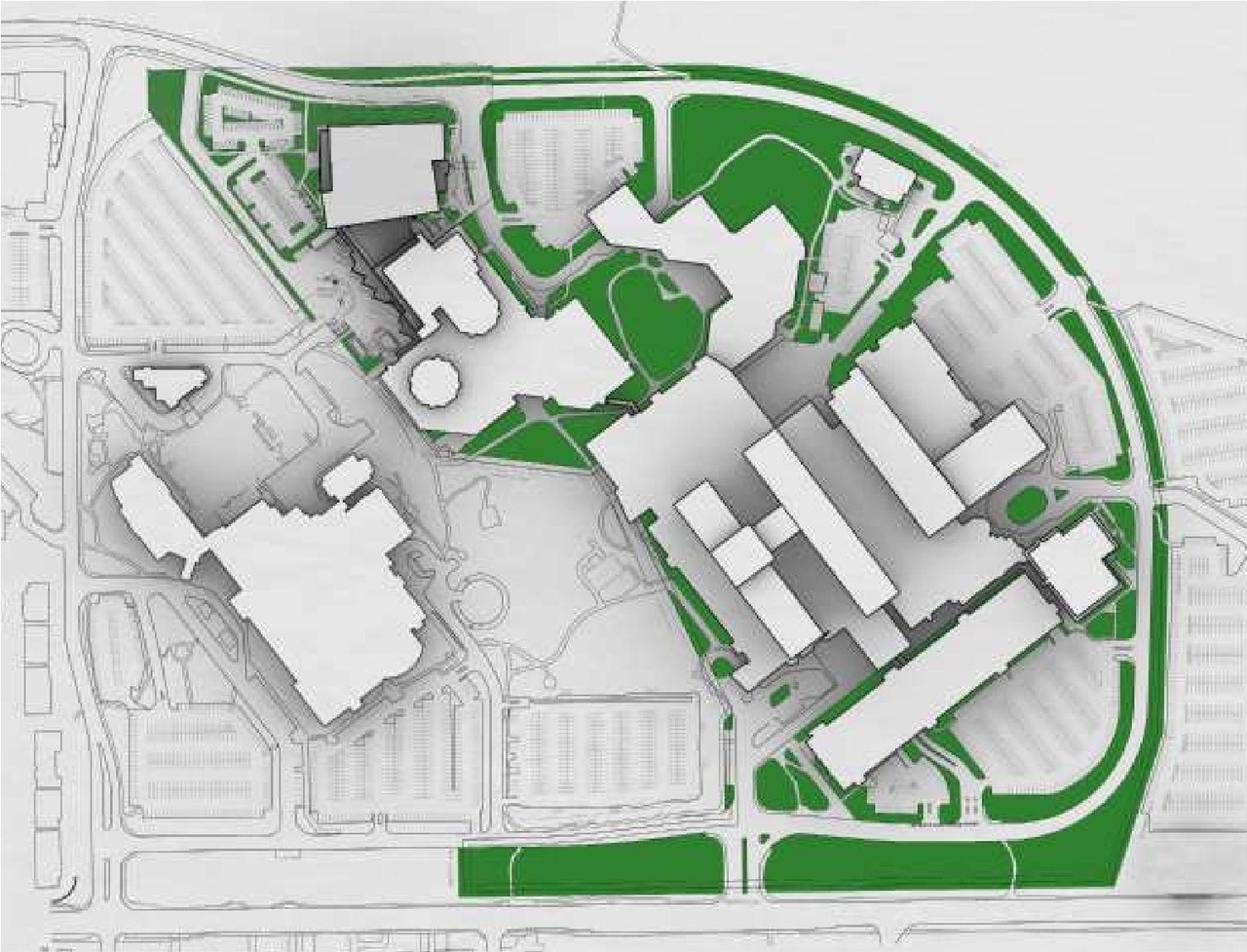 Construction site plan for project from page 13 of the file '2024-04-20 - Urban Design Brief - D02-02-24-0009'