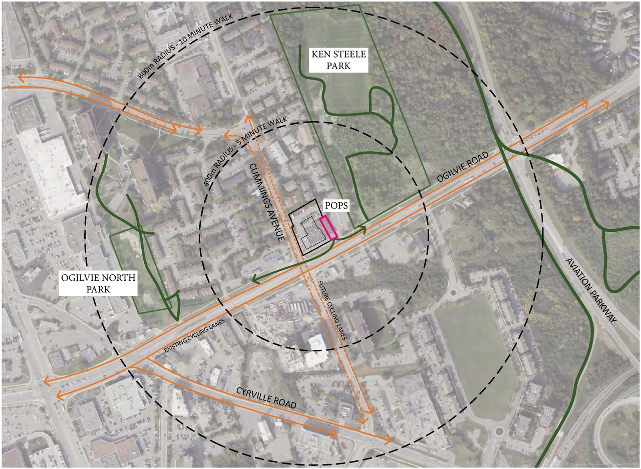 Construction site plan for project from page 13 of the file '2024-07-22 - UDRP Report - D02-02-24-0028'