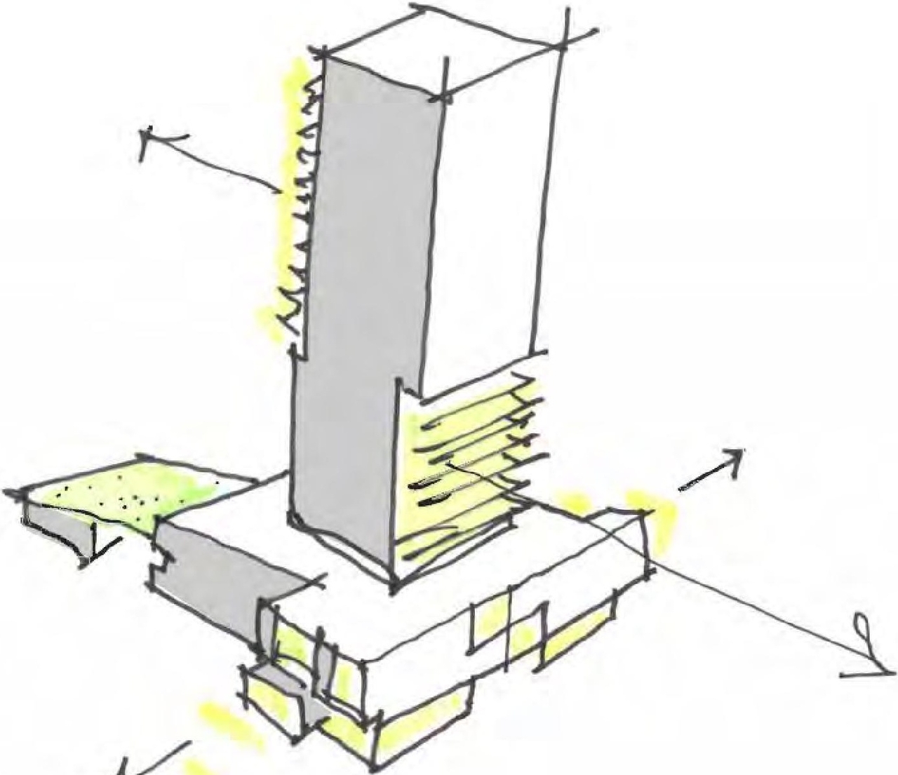 Rendering of building from page 25 of the file '2024-07-22 - UDRP Report - D02-02-24-0028'