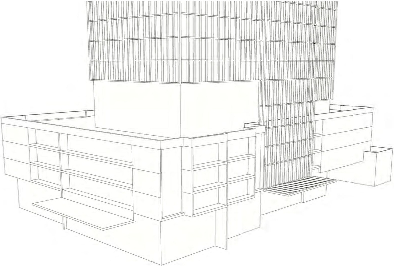 Rendering of building from page 30 of the file '2024-07-22 - UDRP Report - D02-02-24-0028'