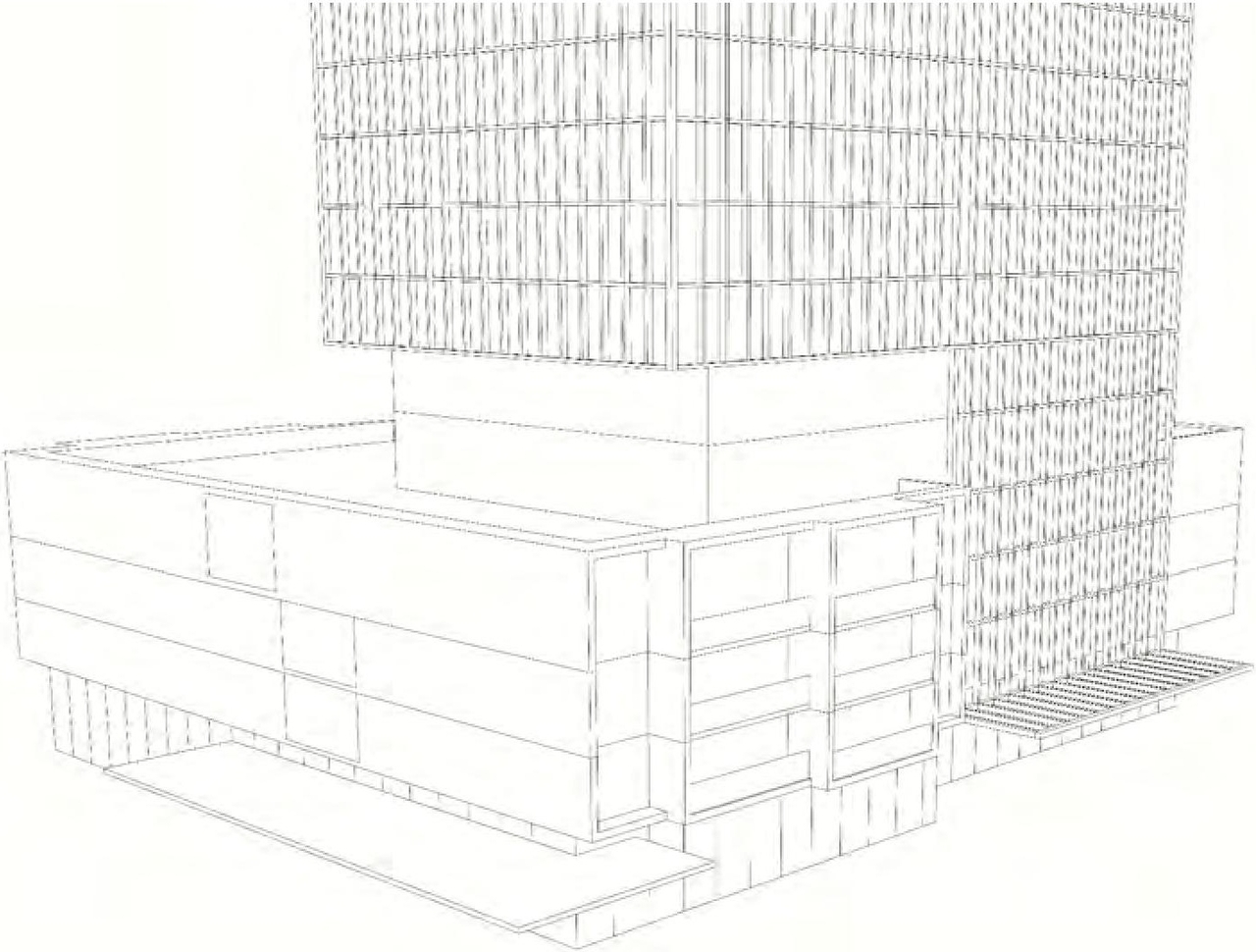 Rendering of building from page 30 of the file '2024-07-22 - UDRP Report - D02-02-24-0028'