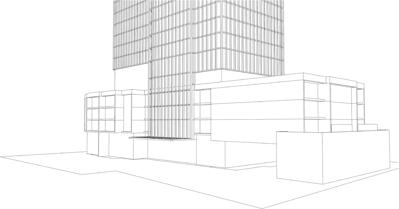 Rendering of building from page 33 of the file '2024-07-22 - UDRP Report - D02-02-24-0028'