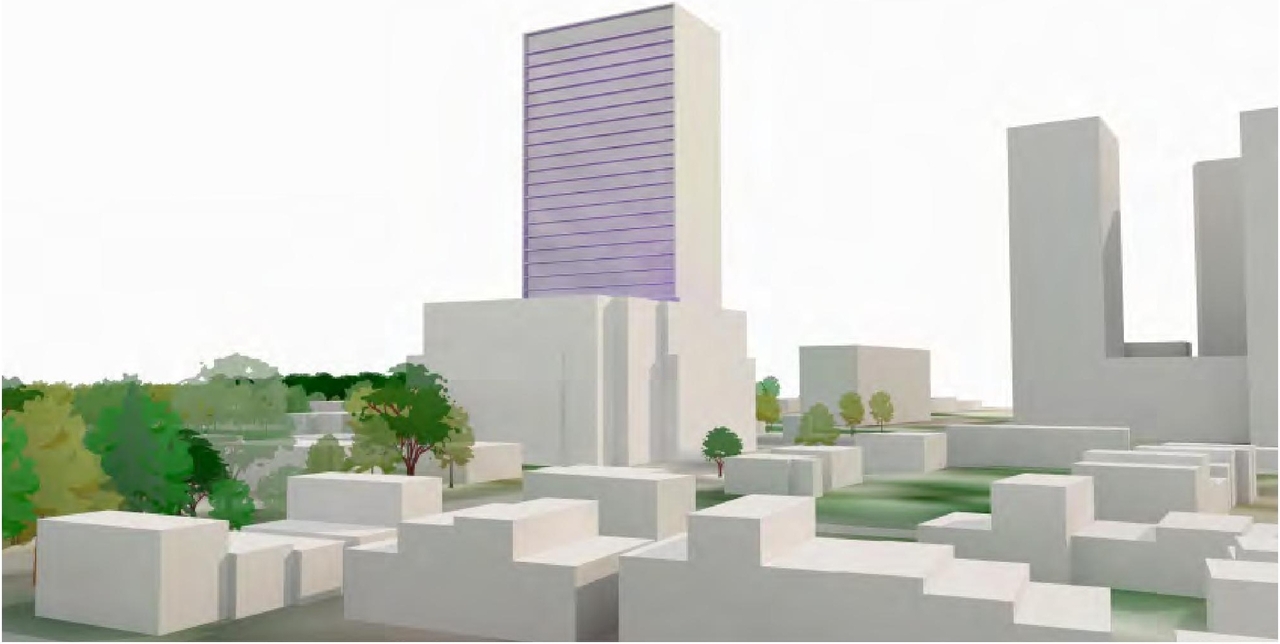 Rendering of building from page 43 of the file '2024-07-22 - UDRP Report - D02-02-24-0028'