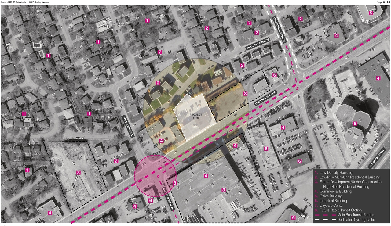 Construction site plan for project from page 12 of the file '2025-01-24 - Response to UDRP Recommendations - D02-02-24-0032'