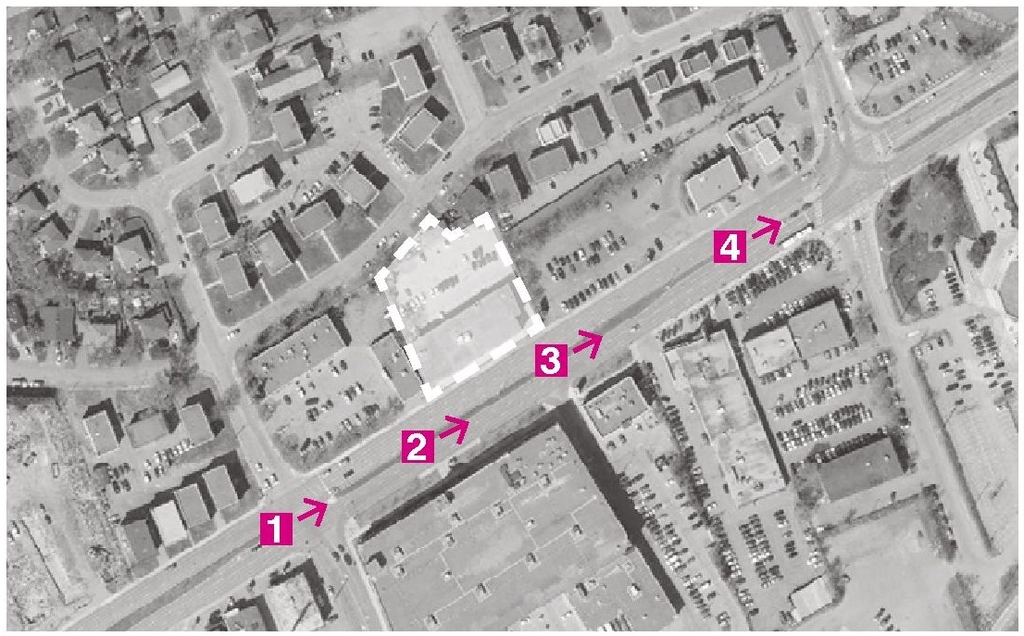 Construction site plan for project from page 13 of the file '2025-01-24 - Response to UDRP Recommendations - D02-02-24-0032'