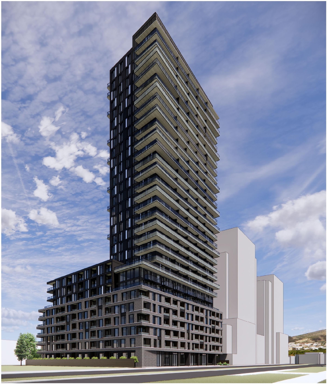 Rendering of building from page 32 of the file '2025-01-24 - Response to UDRP Recommendations - D02-02-24-0032'