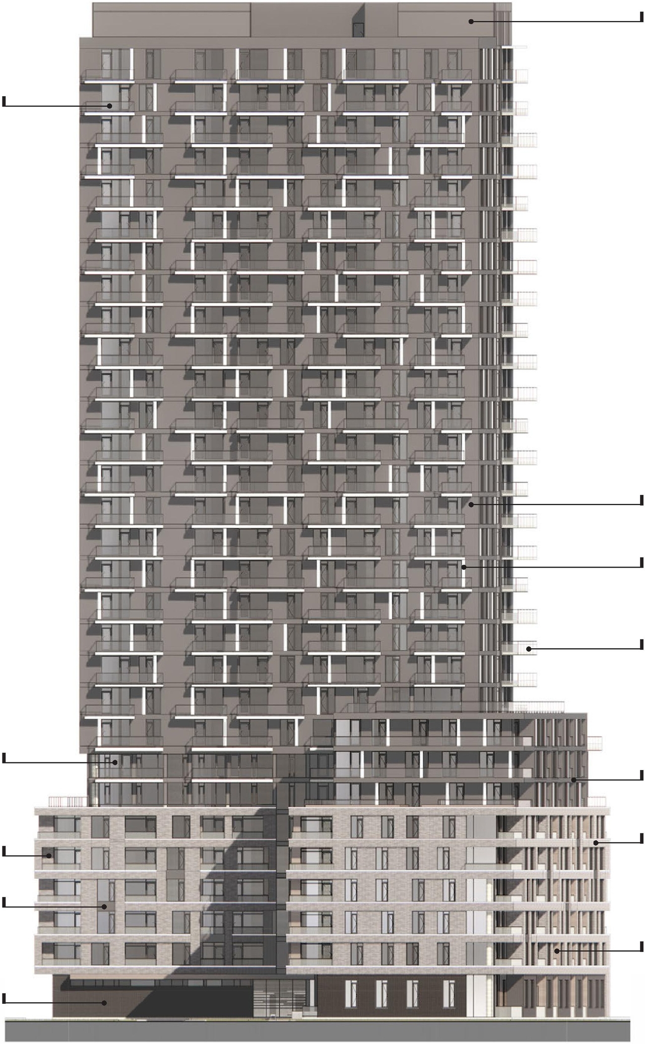 Rendering of building from page 39 of the file '2025-01-24 - Response to UDRP Recommendations - D02-02-24-0032'