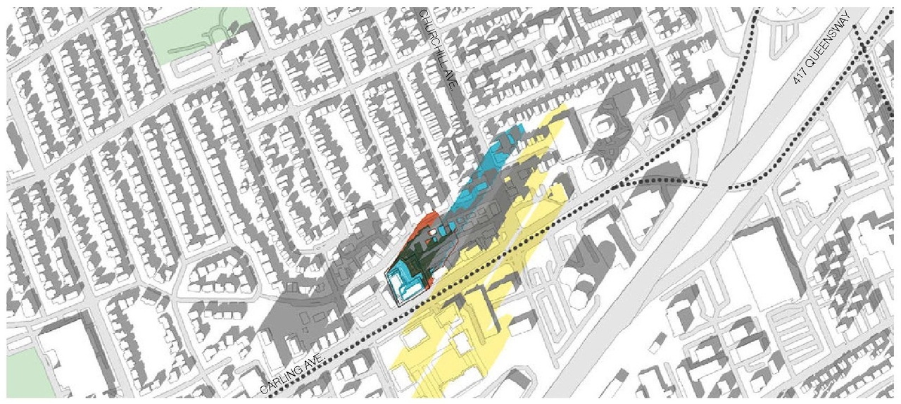 Construction site plan for project from page 40 of the file '2025-01-24 - Response to UDRP Recommendations - D02-02-24-0032'
