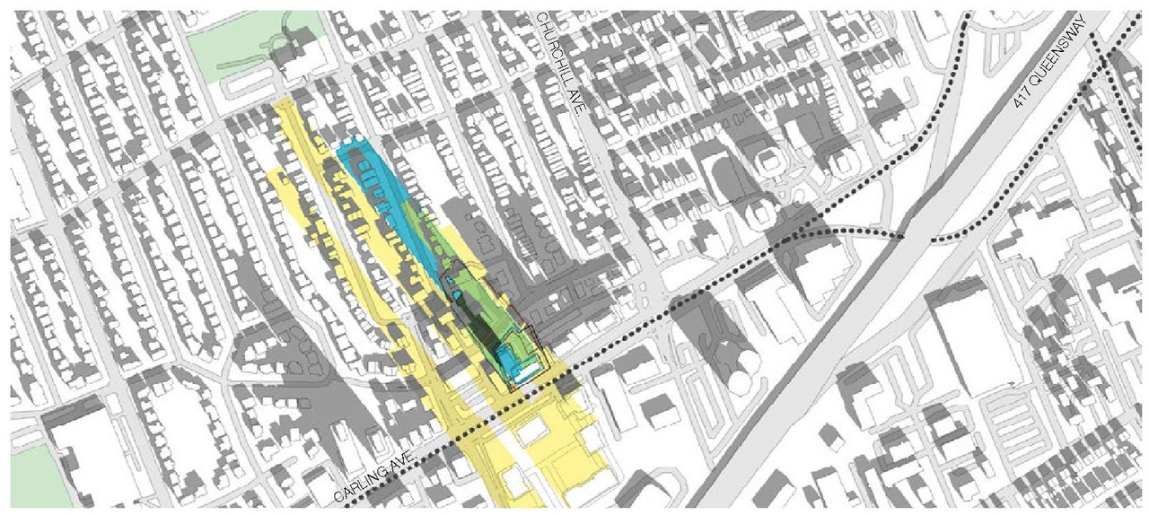 Construction site plan for project from page 40 of the file '2025-01-24 - Response to UDRP Recommendations - D02-02-24-0032'