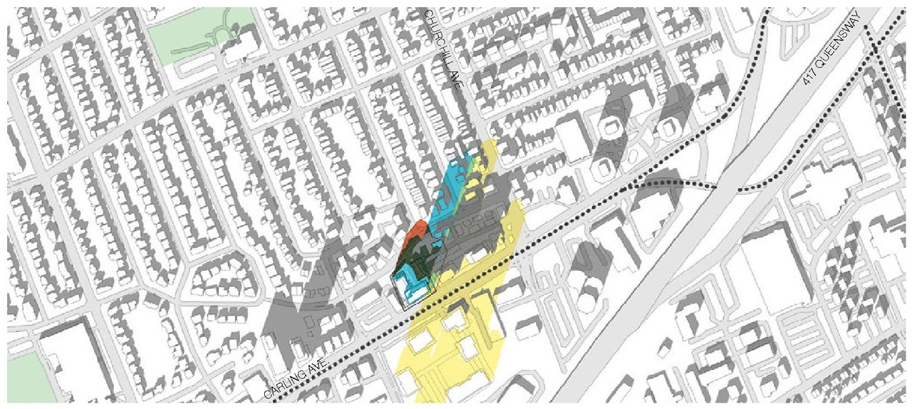 Construction site plan for project from page 40 of the file '2025-01-24 - Response to UDRP Recommendations - D02-02-24-0032'