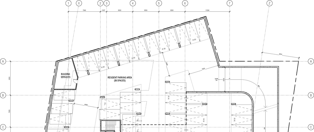 Floor plan for project from page 20 of the file '2025-01-24 - Design Brief - D02-02-24-0032'