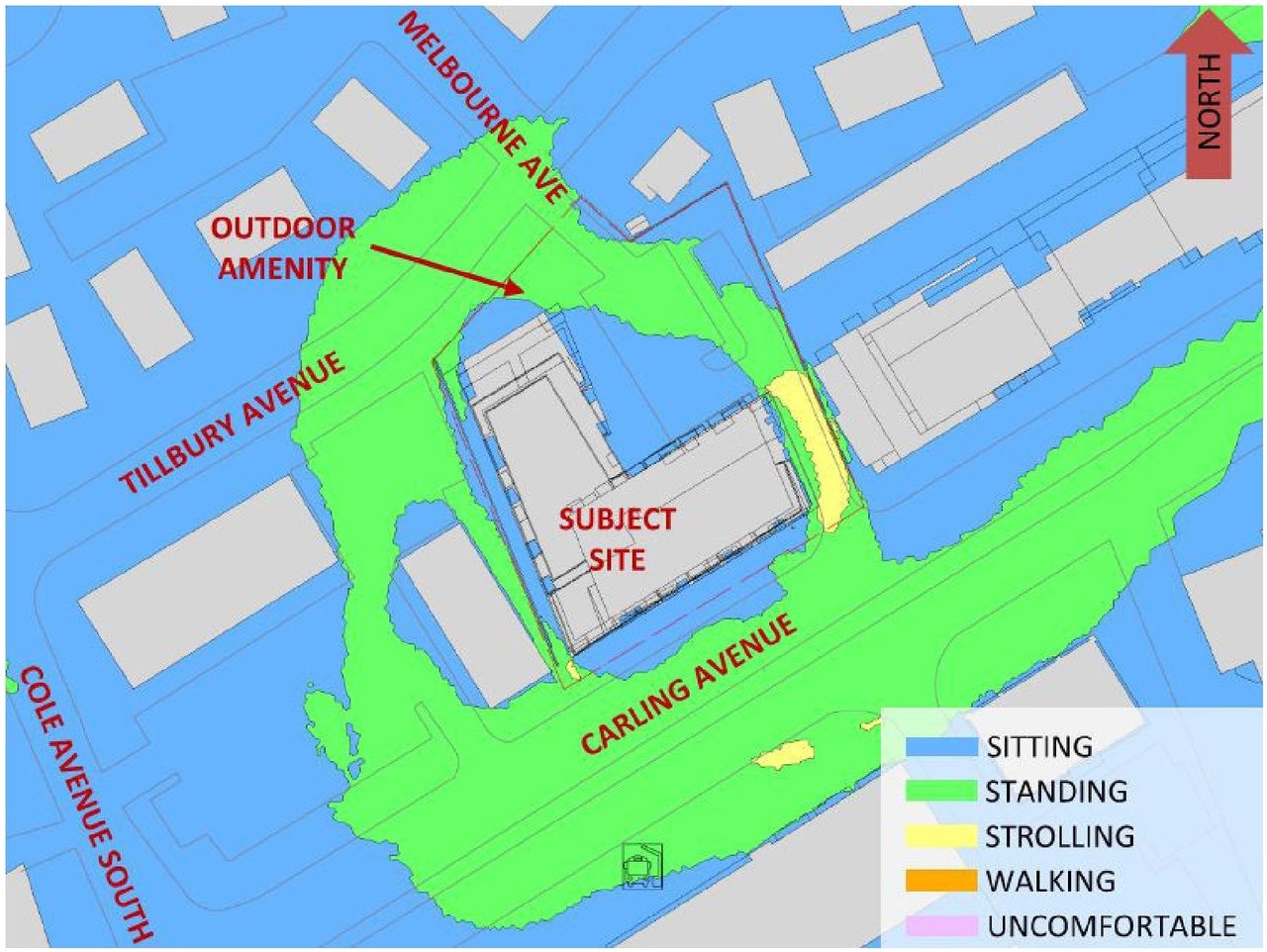 Construction site plan for project from page 32 of the file '2025-01-24 - Design Brief - D02-02-24-0032'