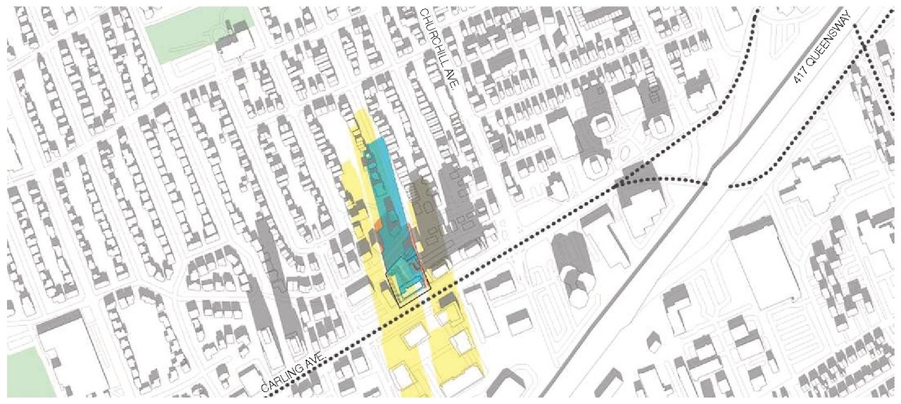 Construction site plan for project from page 33 of the file '2025-01-24 - Design Brief - D02-02-24-0032'