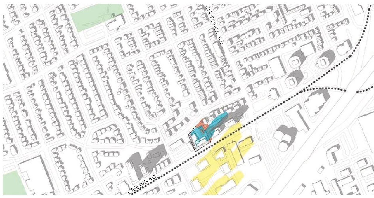 Construction site plan for project from page 34 of the file '2025-01-24 - Design Brief - D02-02-24-0032'