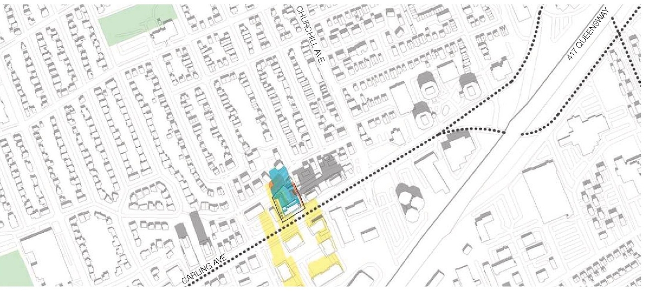 Construction site plan for project from page 34 of the file '2025-01-24 - Design Brief - D02-02-24-0032'