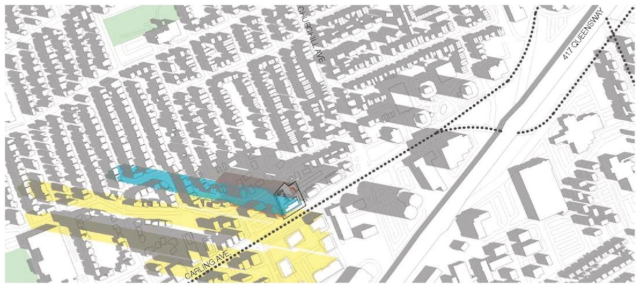 Construction site plan for project from page 34 of the file '2025-01-24 - Design Brief - D02-02-24-0032'