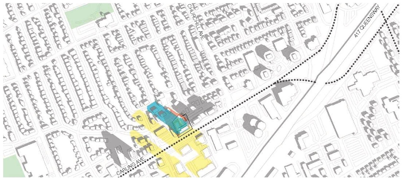 Construction site plan for project from page 34 of the file '2025-01-24 - Design Brief - D02-02-24-0032'