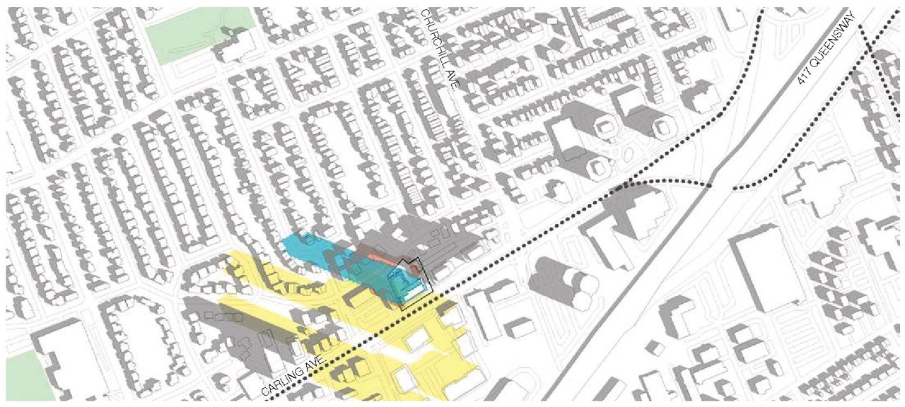 Construction site plan for project from page 34 of the file '2025-01-24 - Design Brief - D02-02-24-0032'
