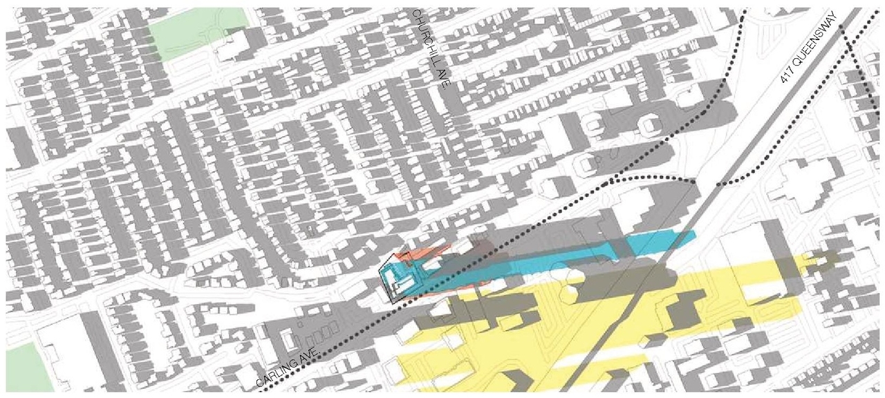 Construction site plan for project from page 35 of the file '2025-01-24 - Design Brief - D02-02-24-0032'