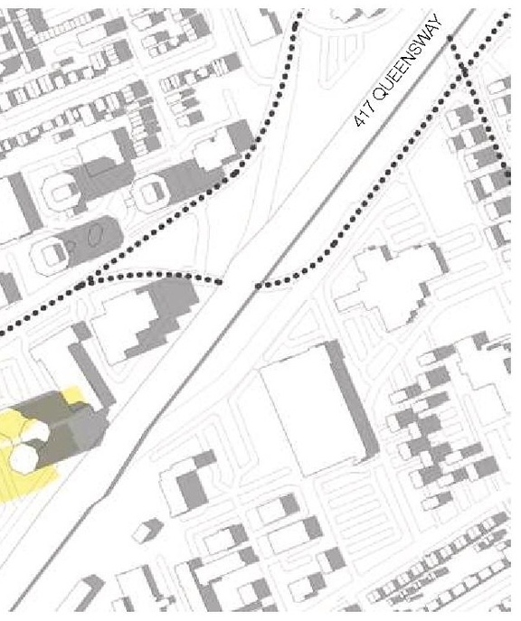 Construction site plan for project from page 35 of the file '2025-01-24 - Design Brief - D02-02-24-0032'