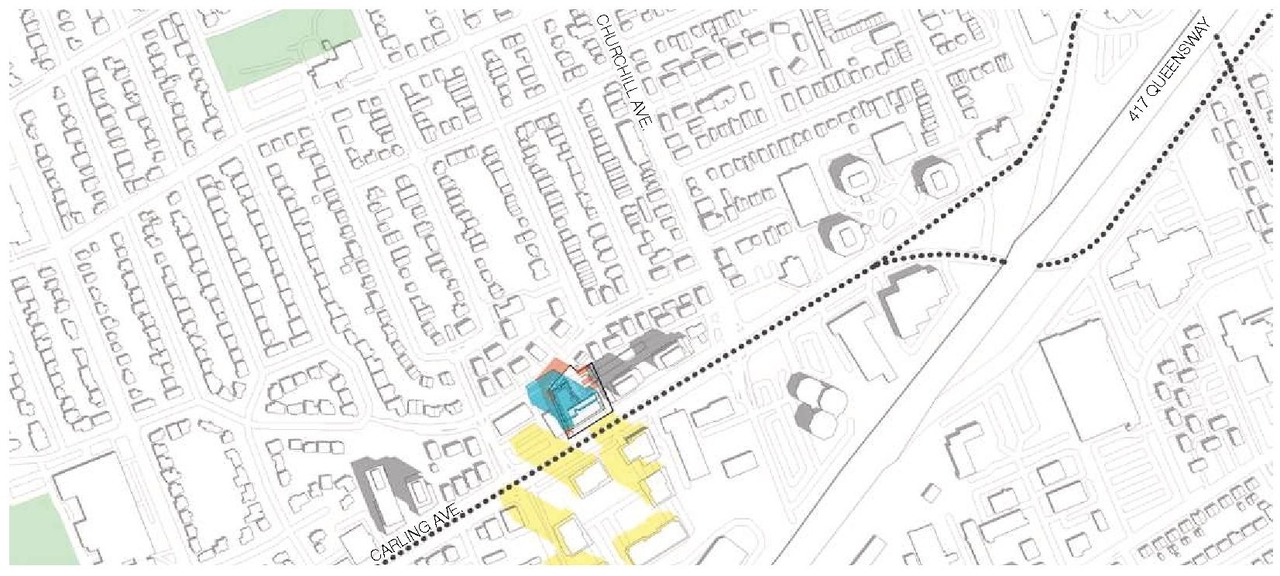 Construction site plan for project from page 35 of the file '2025-01-24 - Design Brief - D02-02-24-0032'
