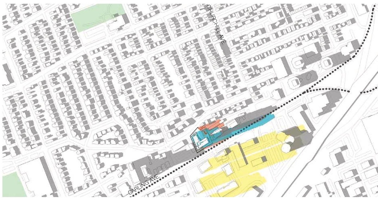 Construction site plan for project from page 35 of the file '2025-01-24 - Design Brief - D02-02-24-0032'