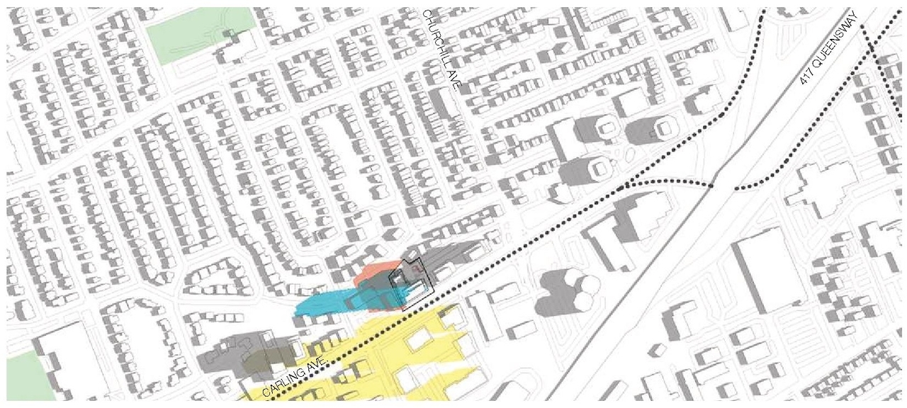 Construction site plan for project from page 35 of the file '2025-01-24 - Design Brief - D02-02-24-0032'