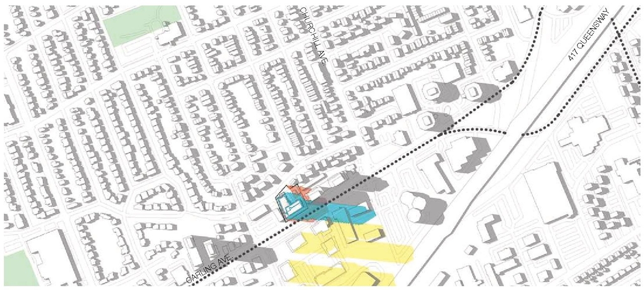 Construction site plan for project from page 36 of the file '2025-01-24 - Design Brief - D02-02-24-0032'
