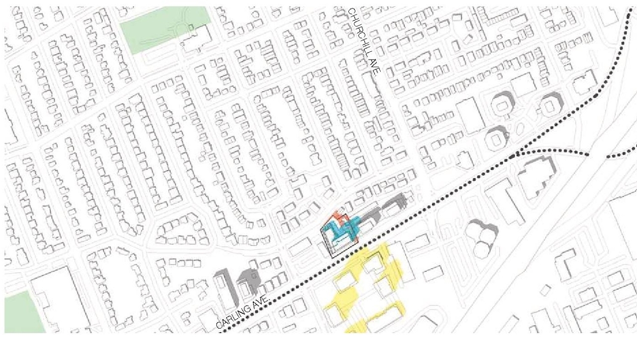 Construction site plan for project from page 36 of the file '2025-01-24 - Design Brief - D02-02-24-0032'