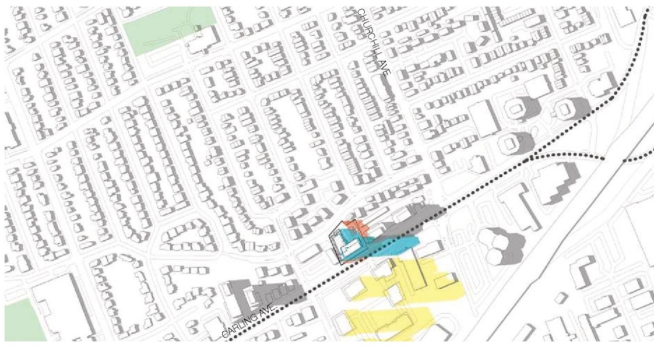 Construction site plan for project from page 36 of the file '2025-01-24 - Design Brief - D02-02-24-0032'