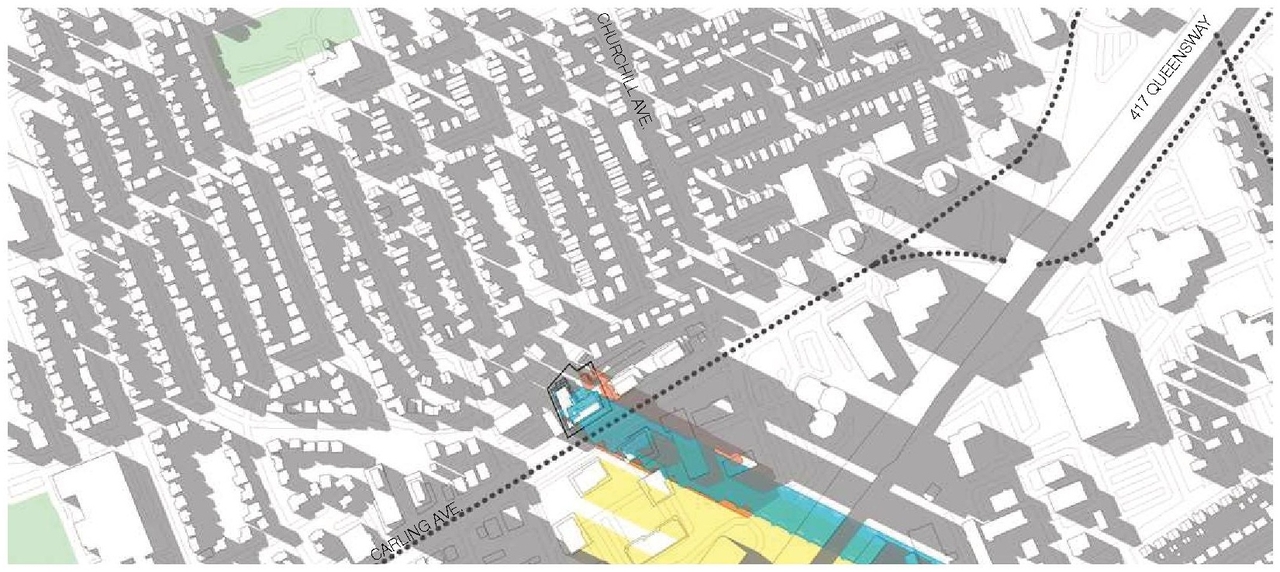 Construction site plan for project from page 36 of the file '2025-01-24 - Design Brief - D02-02-24-0032'