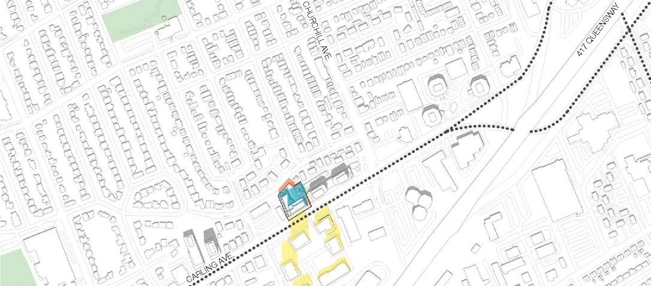 Construction site plan for project from page 36 of the file '2025-01-24 - Design Brief - D02-02-24-0032'