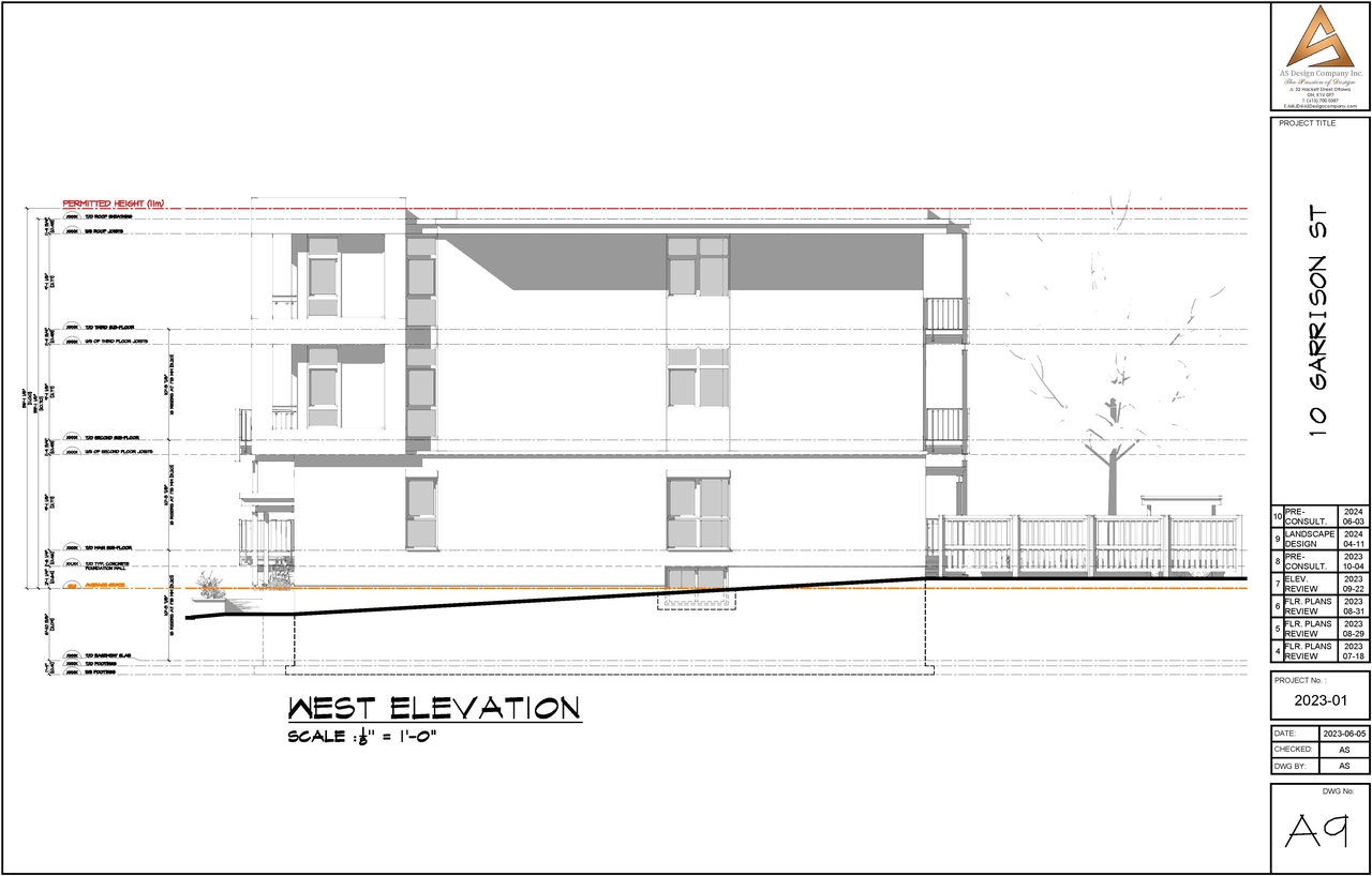 Rendering of building from page 5 of the file '2024-08-08 - Site Plan, Elevations and Renderings - D02-02-24-0036'