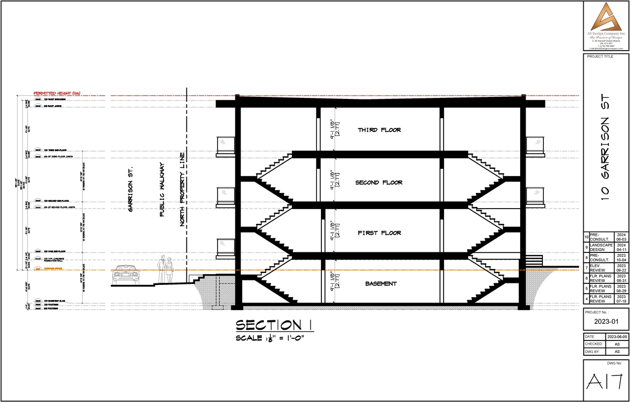 Construction site plan for project from page 13 of the file '2024-08-08 - Site Plan, Elevations and Renderings - D02-02-24-0036'