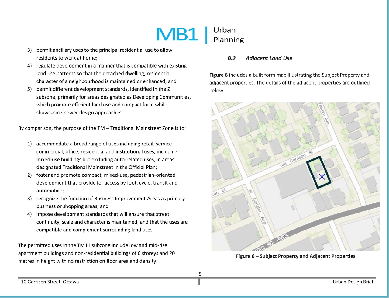 Construction site plan for project from page 5 of the file '2024-08-08 - Urban Design Brief - D02-02-24-0036'