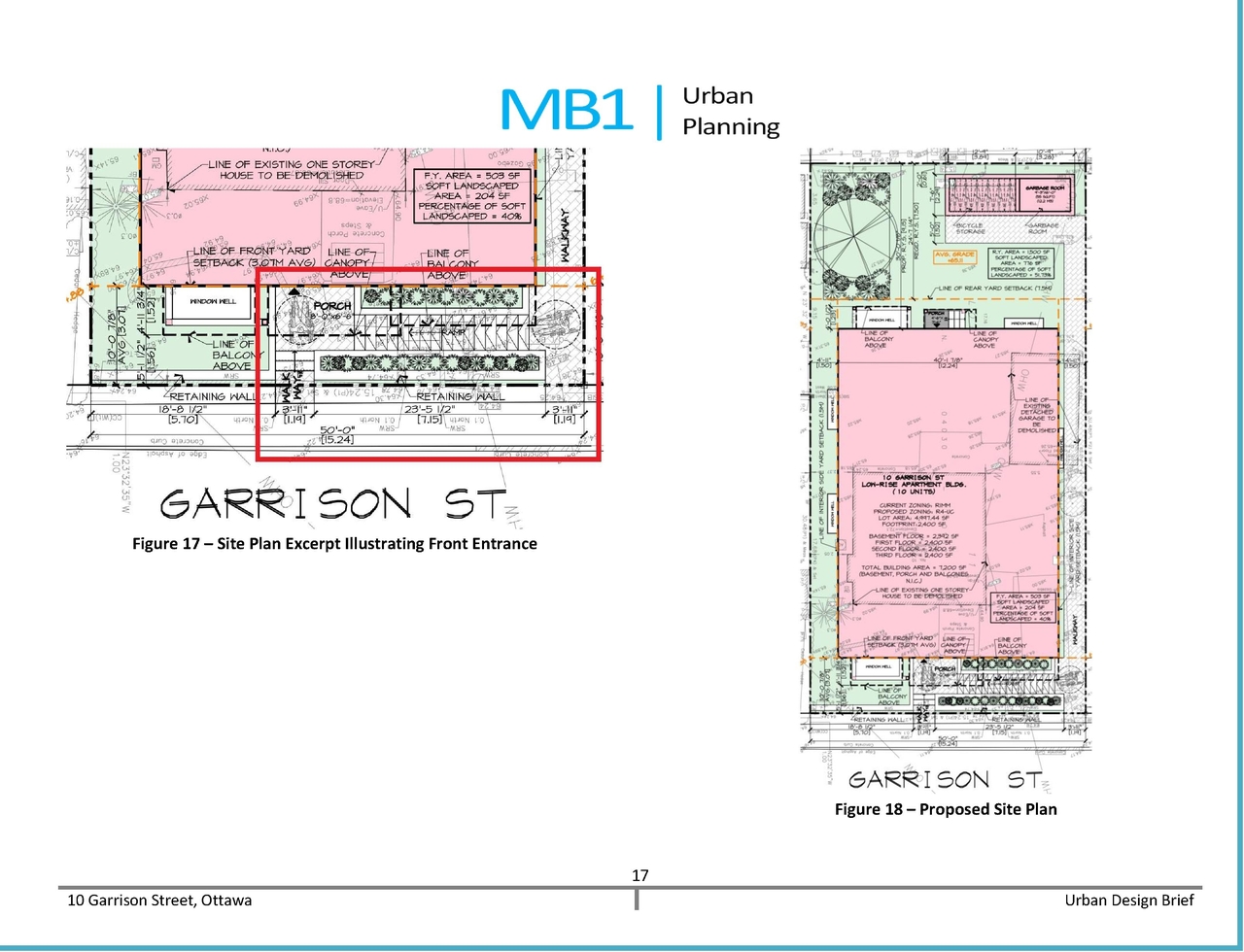 Construction site plan for project from page 17 of the file '2024-08-08 - Urban Design Brief - D02-02-24-0036'