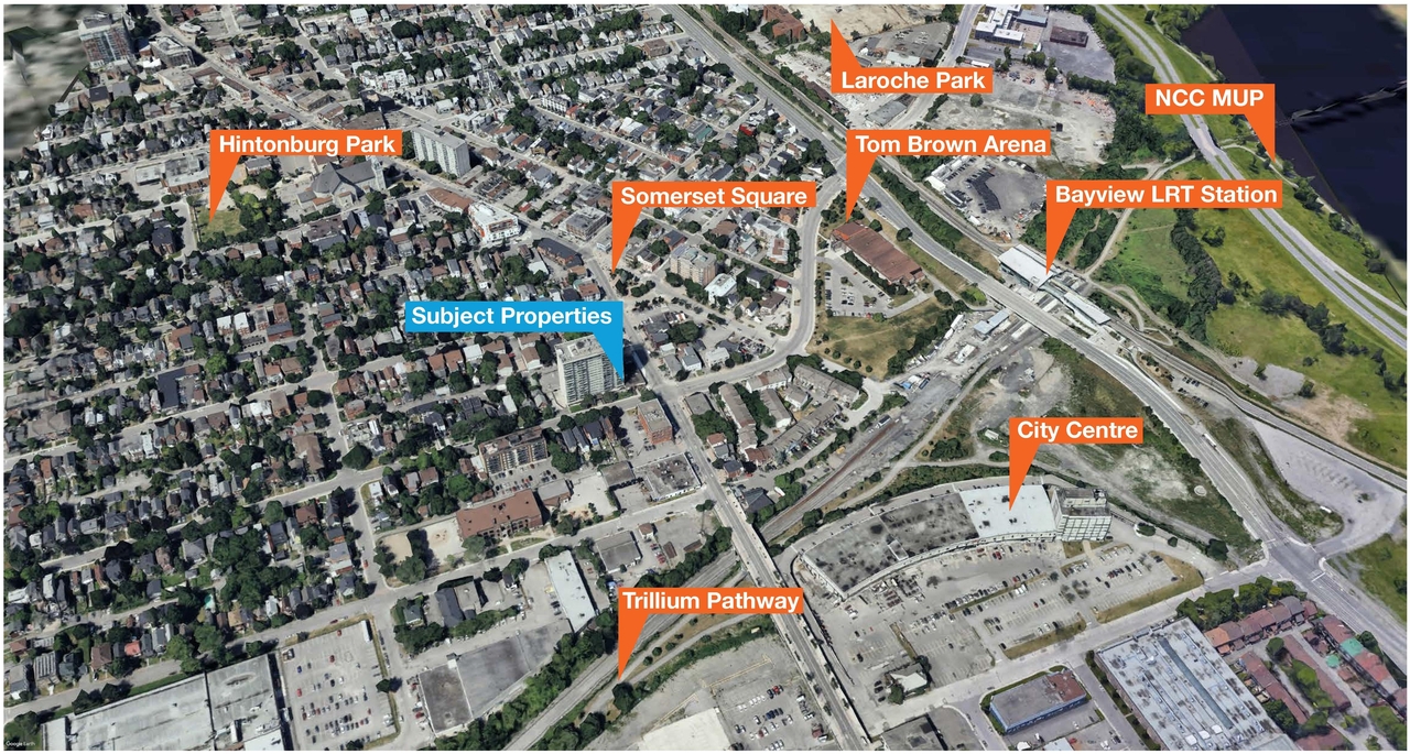 Construction site plan for project from page 10 of the file '2024-08-09 - Urban Design Review Panel Report - D02-02-24-0038'