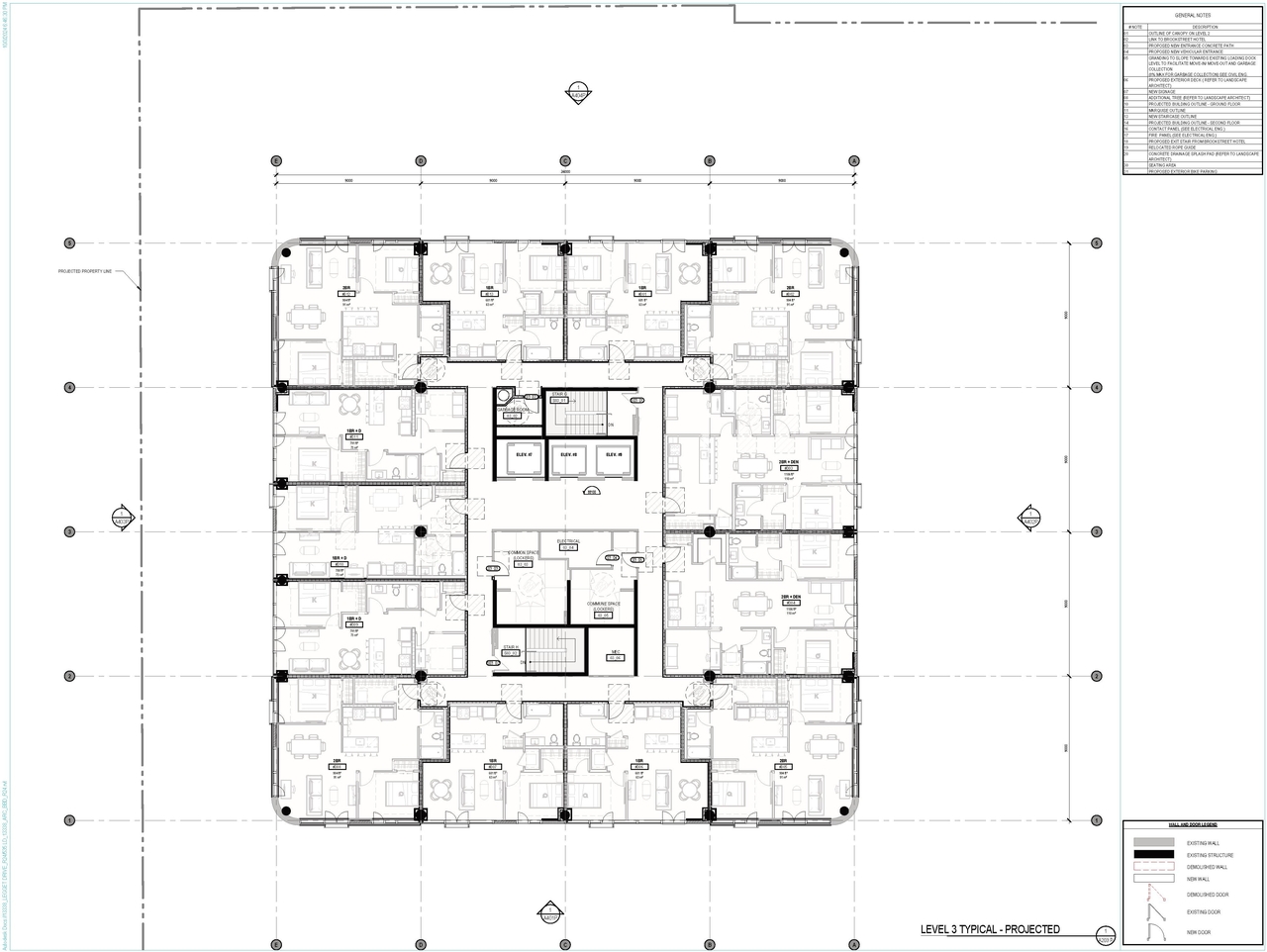 Floor plan for project from page 22 of the file '2024-10-09 - URBAN DESIGN BRIEF BROCHURE - D02-02-24-0058'