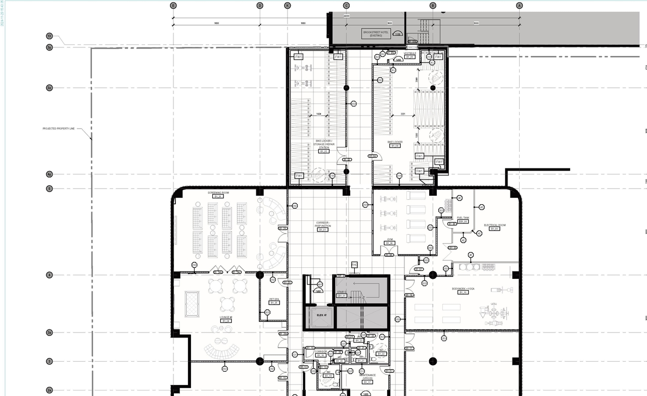 Floor plan for project from page 20 of the file '2024-12-04 - URBAN DESIGN BRIEF BROCHURE - D02-02-24-0058'