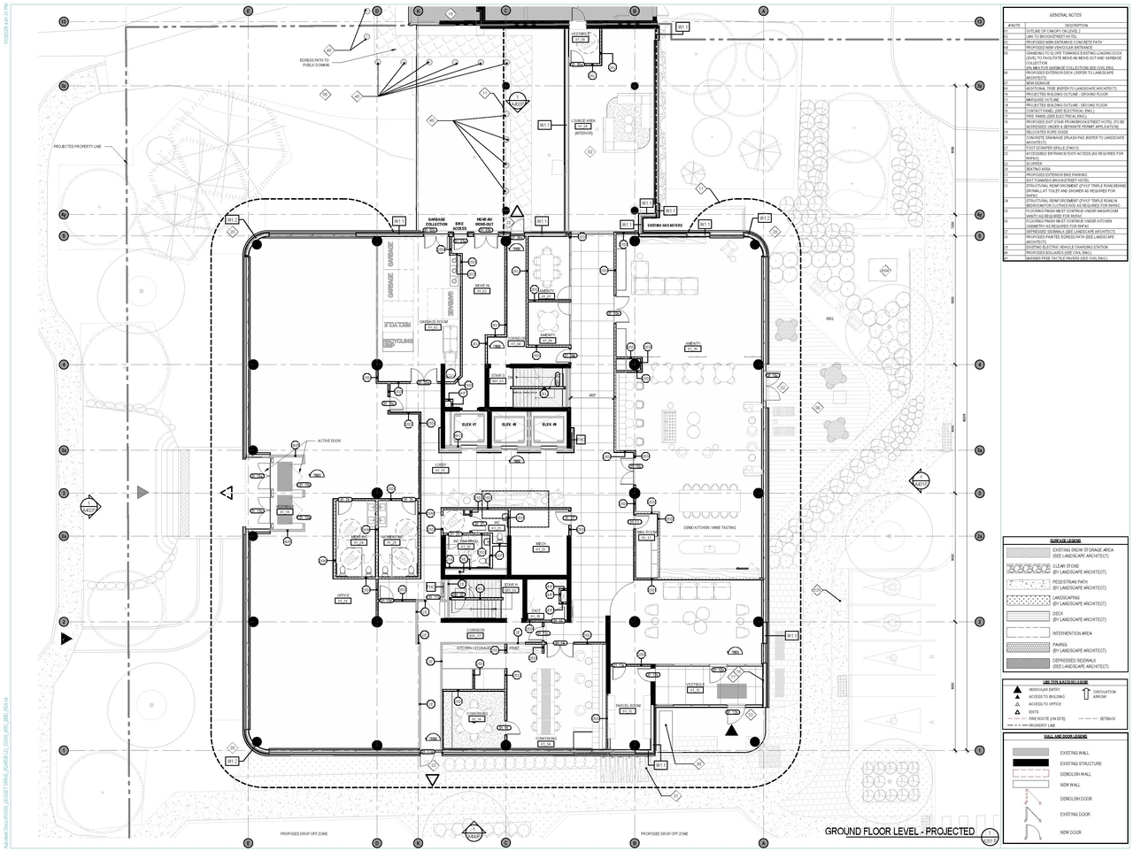 Floor plan for project from page 21 of the file '2025-01-17 - Urban Design Brief - D02-02-24-0058'