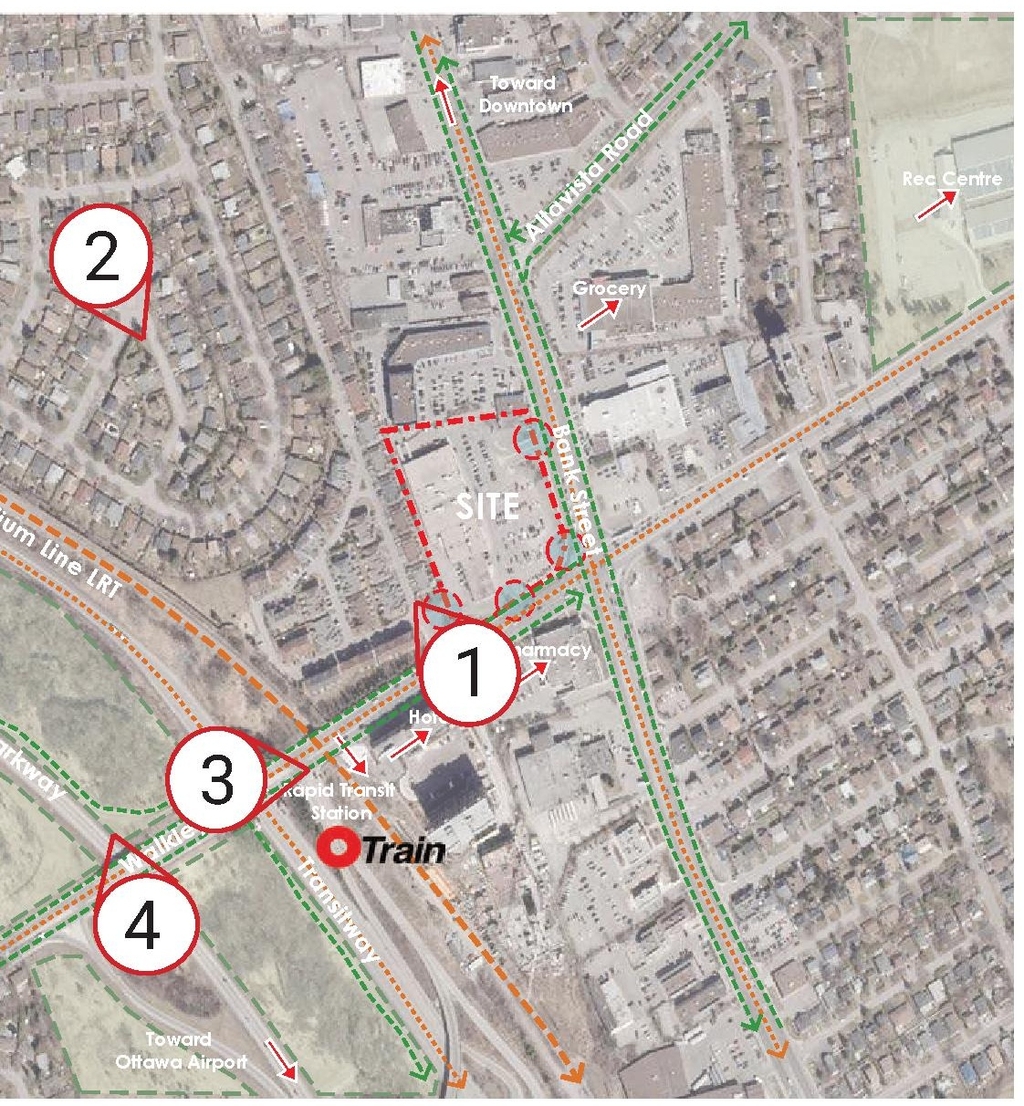 Construction site plan for project from page 20 of the file '2025-04-04 - Urban Design Review Panel Report - D02-02-24-0060'