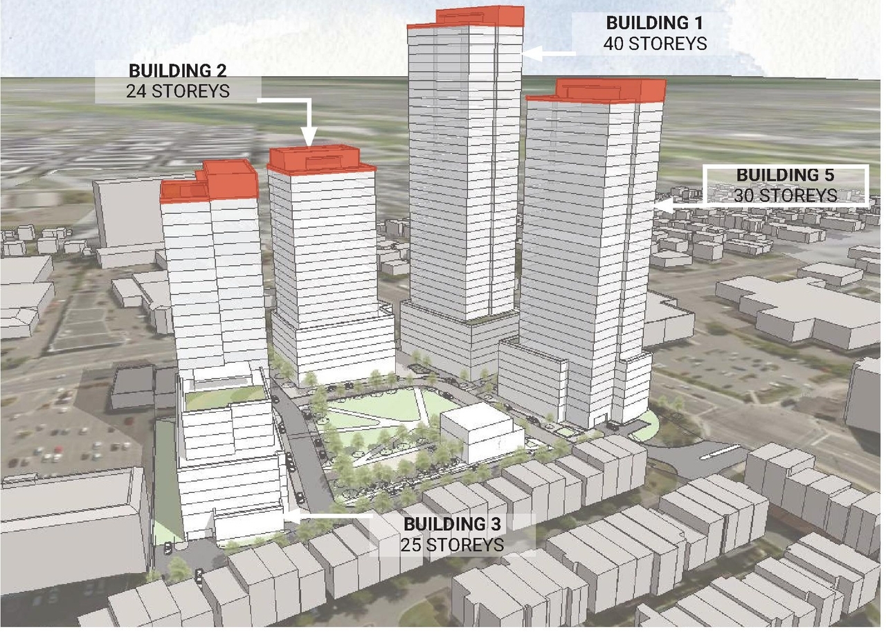 Rendering of building from page 34 of the file '2025-04-04 - Urban Design Review Panel Report - D02-02-24-0060'