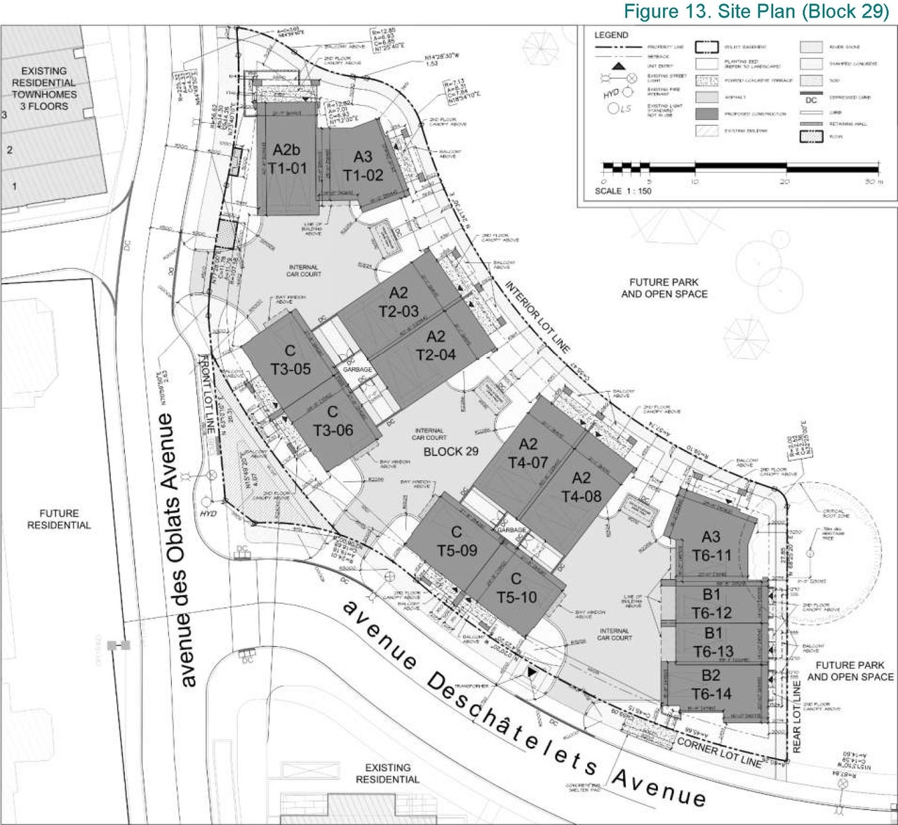 Construction site plan for project from page 22 of the file '2024-12-23 - Urban Design Brief - D02-02-24-0062'