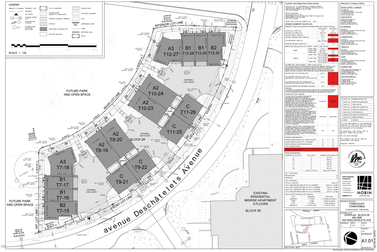 Construction site plan for project from page 26 of the file '2024-12-23 - Urban Design Brief - D02-02-24-0062'