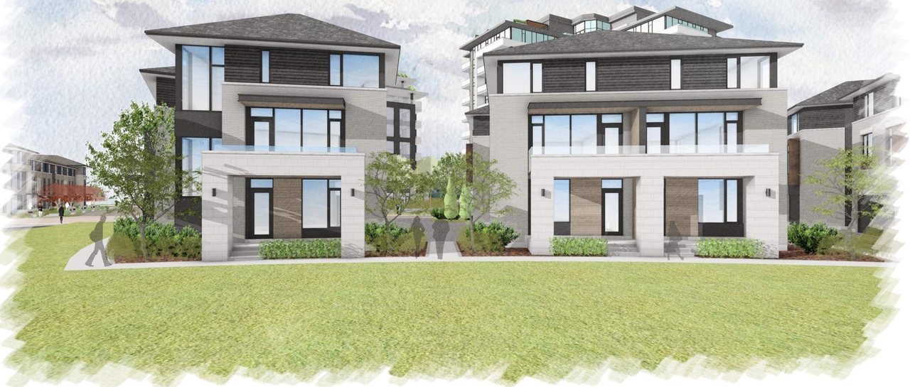 Rendering of building from page 43 of the file '2024-12-23 - Urban Design Brief - D02-02-24-0062'