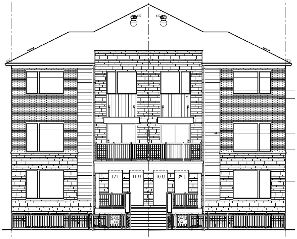 Rendering of building from page 27 of the file '2024-12-10 - Urban Design Brief - D02-02-24-0077'